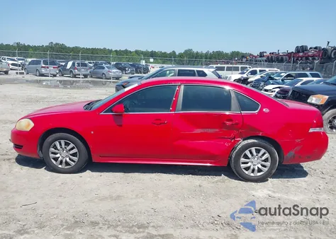2009 Chevrolet Impala Police из США, поврежденный, VIN 2G1WS57M291264194